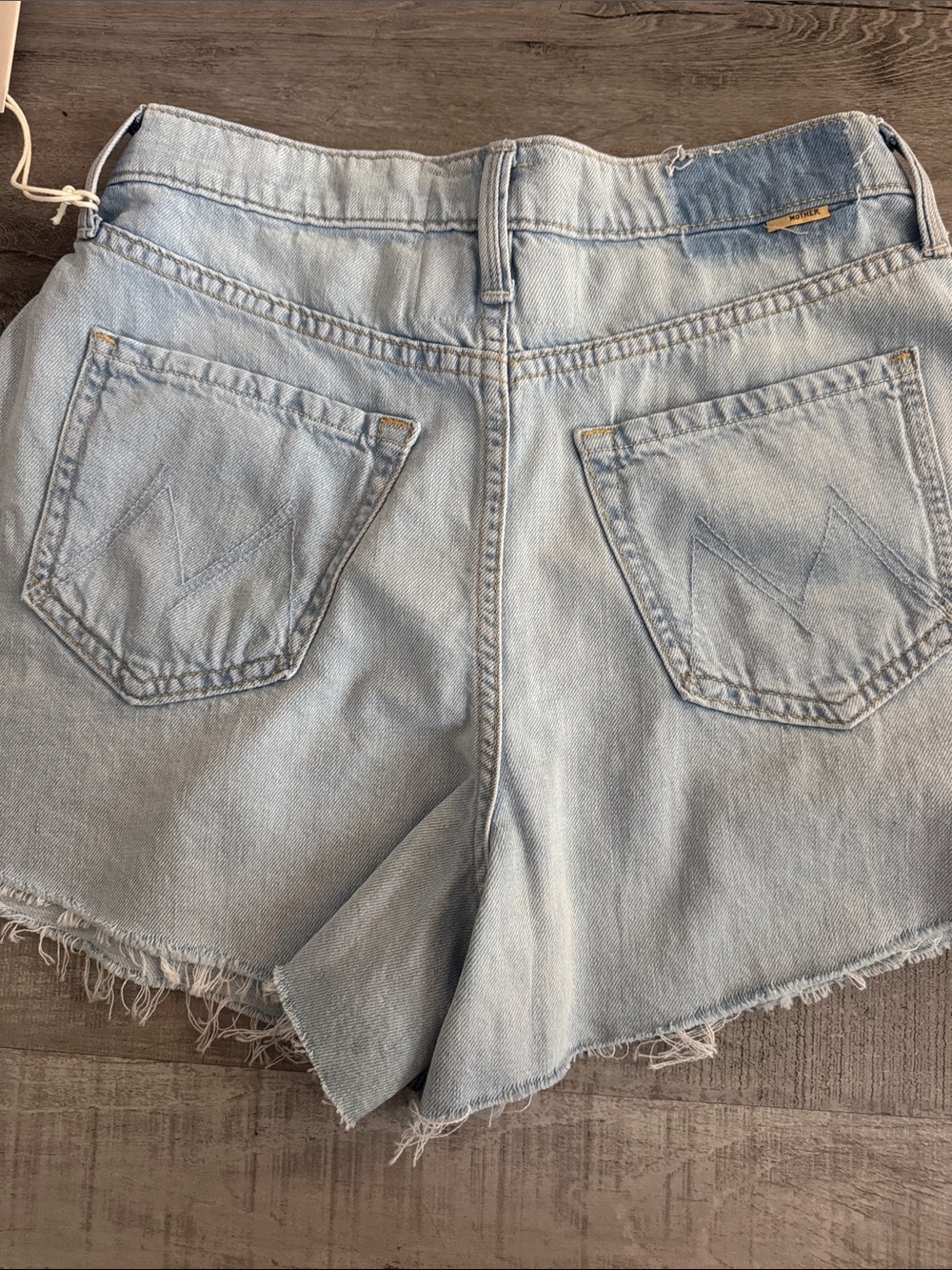 MOTHER Flutter Denim Jean Shorts - Picture 5 of 5